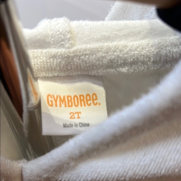 Gymboree White Hooded Towel Dress - Picture 2 of 3